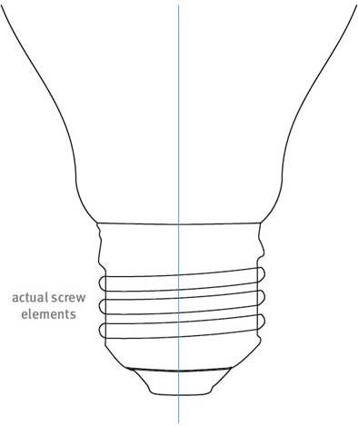如何使用Illustrator鼠绘白炽灯泡