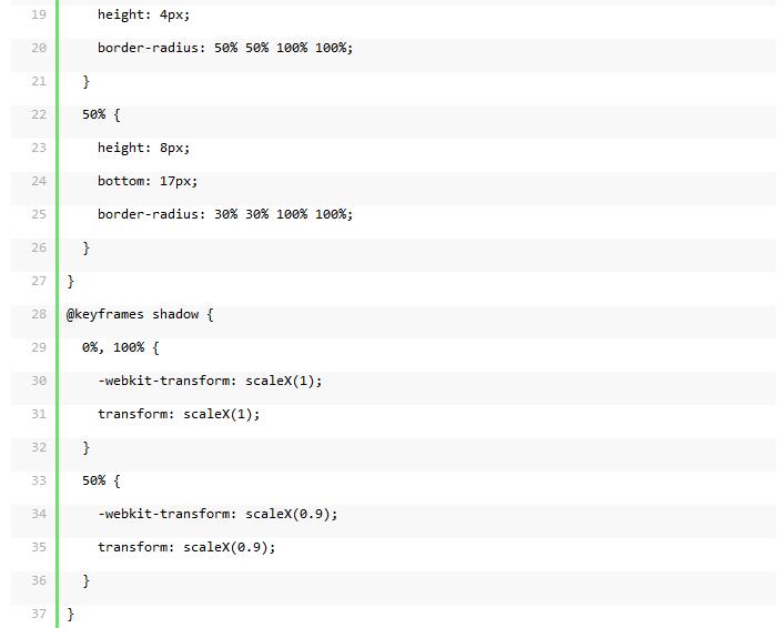 有趣的纯CSS3弹性卡通小怪物弹跳动画特效教程_www.itpxw.cn