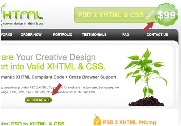 网页设计配色中的绿色运用_www.itpxw.cn