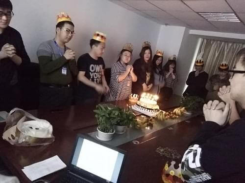 小小生日宴 让IT培训网培训学员备受温馨_www.itpxw.cn