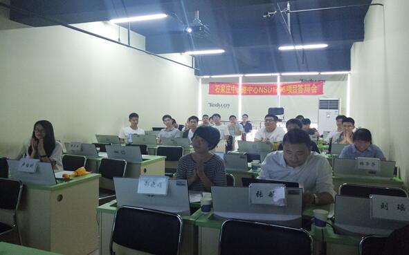 石家庄IT培训网Linux培训班喜迎中期答辩会_www.itpxw.cn